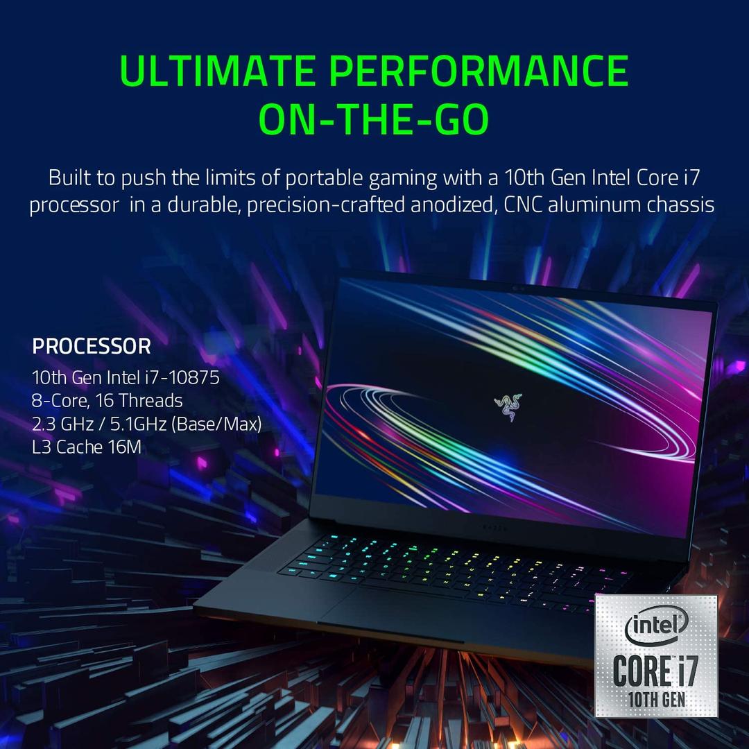 Razer Blade 15 Advanced Gaming Laptop 2020